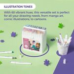 Product Ohuhu Markers Fine and Chisel Kaala 60 Pieces thumbnail image