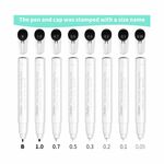 Product Ohuhu Fineliner Σετ 8 Μαύρα Πενάκια Σχεδίου thumbnail image