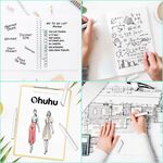 Product Ohuhu Fineliner Σετ 8 Μαύρα Πενάκια Σχεδίου thumbnail image