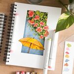 Product OHUHU Honolulu Alcohol Markers Σετ Μαρκαδόρων 48 Mid Tone Χρωμάτων Brush & Chisel thumbnail image