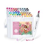 Product Ohuhu Markers Slim Chisel & Mini Brush thumbnail image