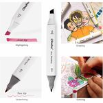 Product Ohuhu Markers Fine and Chisel Oahu 60 Pieces thumbnail image