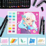 Product Ohuhu Acrylic Painting Markers 2mm Dual Tip Set of 30 pcs thumbnail image