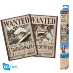 Product One Piece Set 2 Posters Chibi Wanted Law & Kid thumbnail image