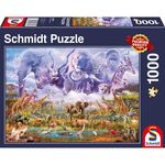 Product Puzzle 58356 Animals At The Waterhole 1000 Pieces thumbnail image