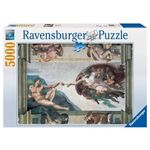 Product Παζλ Ravensburger Puzzle: Michelangelo Creation Of Adam (5000pcs) (17408) thumbnail image