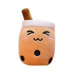 Product Boba Tea Brown Kawaii Keychain thumbnail image