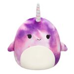 Product Squishmallow Nabila Purple Narwhal Plush thumbnail image