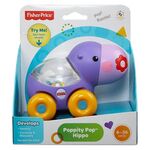 Product Βρεφικό Παιχνίδι Fisher-Price: Poppity Pop Animals – Hippo (BGX30) thumbnail image