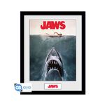 Product Jaws Key Art Poster Framed thumbnail image