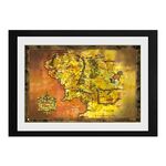 Product Lord Of The Rings Middle Earth Frame Poster thumbnail image