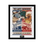 Product Pokemon Framed Poster Red V Blue thumbnail image