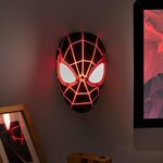 Product Φωτιστικό Marvel Spider-Man Miles Morales Mask Light thumbnail image