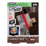 Product Paladone Icons: Minecraft - Wolf Light (PP16019MCFID) thumbnail image