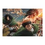 Product Παζλ Attack On Titan Levi Mikasa and Eren Titan Cube thumbnail image