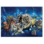 Product Iron Maiden Jigsaw Puzzle The Faces of Eddie thumbnail image
