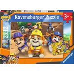 Product Παζλ Ravensburger Puzzle: Rubble &amp; Crew - Team in Action (2x12pcs) (12004167) thumbnail image