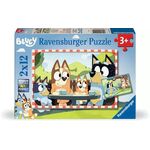 Product Παζλ Ravensburger Puzzle: Bluey and the Heeler family (2x12pcs) (12004111) thumbnail image