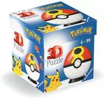 Product Παζλ Ravensburger 3D Puzzle: Pokemon - Repeat Ball (55 pcs) (11628) thumbnail image