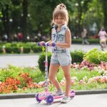 Product AS Outdoor: Scooter Plus - Frozen (Flashing Wheels) (5004-50276) thumbnail image