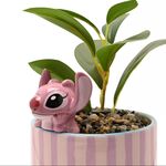 Product Γλαστράκι Disney Stitch Planter with 3D Angel & Faux Plant thumbnail image