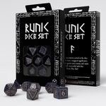 Product Runic Dice Set: Mixed Blue & Gold thumbnail image