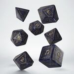 Product Runic Dice Set: Mixed Blue & Gold thumbnail image