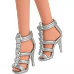 Product Mattel Barbie: Fashionistas #234 - Brown Hair with Metallic Purple Dress Doll (HYT92) thumbnail image