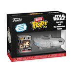 Product Funko Bitty Pop! Star Wars - Han Solo & The Millennium Falcon thumbnail image
