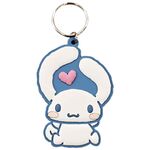 Product Cinnamoroll Blue Rubber Keychain thumbnail image