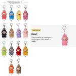 Product POP MART The Monsters Pin for Love Series-VinylPlush Pendant Blind Box (N-Z) thumbnail image