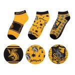 Product Harry Potter Set Of 3 Hufflepuff Ankle Socks thumbnail image