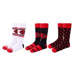 Product Marvel Deadpool 3 Pieces Socks thumbnail image