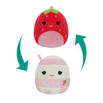 Product Squishmallow Flip-A-Mallow Scarlet Strawberry & Amelie Strawberry Milk thumbnail image