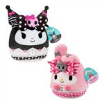 Product Squishmallows Sanrio Hello Kitty Anniversary of Kuromi & My Melody (1PC Random) thumbnail image