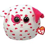 Product TY Squishy Beanies Dog With Hearts 25cm thumbnail image