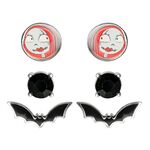 Product Nightmare Before Christmas Sally 3 Pairs of Studs Earrings thumbnail image