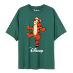 Product Disney Winnie The Pooh Tiger Retro Jumping Sleep T-shirt thumbnail image