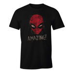 Product Marvel Spider-Man Face Black T-shirt thumbnail image