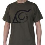 Product Naruto Konoha Khaki T-shirt thumbnail image