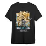 Product One Piece Characters Black T-Shirt thumbnail image