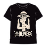 Product One Piece Luffy Monkey Black T-shirt thumbnail image