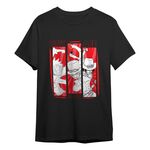 Product One Piece Luffy Sabo Ace Black T-Shirt thumbnail image