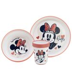 Product Disney Minnie Mouse Baby Non Slip 3 Pcs Bicolor Premium Set In Gift Box thumbnail image