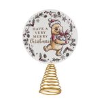 Product Disney Winnie Tree Topper "Have a Very Merry Christmas" thumbnail image