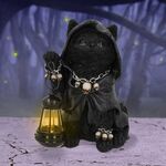 Product Nemesis Now Adult: Gothic - Reapers Feline Lantern Figure (18.5cm) thumbnail image