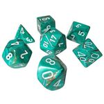 Product Ζάρια Marble Oxi-Copper/White Mini Polyhedral 7-Die Set thumbnail image