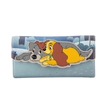 Product Loungefly Disney Lady and the Tramp Wet Cement Wallet thumbnail image
