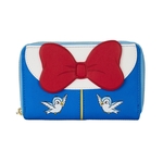 Product Loungefly Disney Snow White Cosplay Bow Zip Around Wallet thumbnail image
