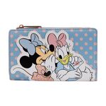 Product Disney Minnie Daisy Pastel Color Block Dots Flap Wallet thumbnail image